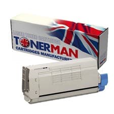 Image of Toner for Oki C710 C711 44318608 11,000 pages Black UK Remanufactured