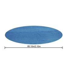 Image of Flowclear Swimming Pool Solar Cover 8' x 26" 2.44m x 0.66m - Bestway 58060
