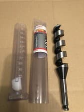 Image of Bosch Wood Auger Drill Bit 32 x 235mm Heavy Duty Wood 2608597639 Hex Shank