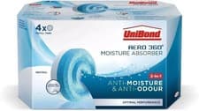 Image of UniBond AERO 360° Moisture Absorber Neutral Refill Tab, ultra-absorbent-4 PACK