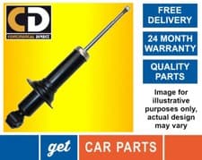 Image of Toyota Avensis 2003 - 2009 Rear Shock Absorber for 1.6 / 1.8 / 2.0 / 2.2 / 2.4
