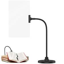 Image of 4X Magnifying Glass with Stand 10 X 6 Inches Large Full Page Magnifier Flexible