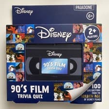 Image of NEW Paladone DISNEY 90'S FILM TRIVIA Game - Sealed Quiz