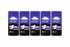 Image of Always Maxi Profresh Night Sanitary Towels, 50 Towels (10 x 5 Packs)