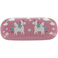 Image of Rainbow Unicorn Glasses Case Seeing Is Believing Womens Kids Spectacles Case