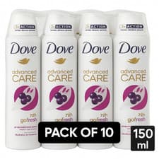 Image of Dove Advanced Care Açaí Berry Anti-Perspirant Aerosol 150 ml (Pack of 10)