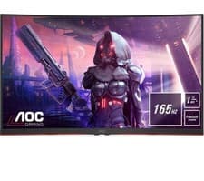 Image of AOC Curved Gaming Monitor 31.5" LED C32G2AE/BK Full HD 165 Hz (No Stand) Black R