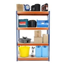 Image of Racking Solutions Heavy Duty Racking Shelving Unit 4 Tiers 400KG UDL per Shelf