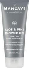 Image of ManCave Aloe and Pine Mens Shower Gel, 200 ml, Body Wash, Natural Ingredients,
