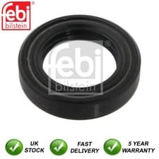 Image of Differential Shaft Seal Front Right Febi Fits Peugeot Lancia Fiat Citroen