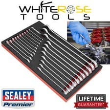 Image of Sealey Combination Spanner Set Premier 21pc