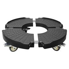 Image of Heavy Duty Extendable Plant Caddy Trolley with Wheels – Large Rolling Pot Stand