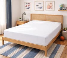 Image of Egyptian Cotton Percale Fitted Sheet 400TC 16 Inch Extra Deep – Linens Limited