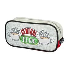 Image of Friends Central Perk Icon Grey Spacious Pencil Case