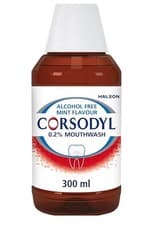 Image of Corsodyl Mouthwash Gum Disease Treatment Alcohol Free Mouthwash 300ml Mint