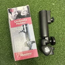 Image of MASTERS DELUXE GOLF UMBRELLA HOLDER / UNIVERSAL / FITS ALL GOLF PUSH TROLLEYS