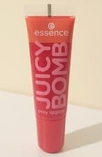 Image of Essence Juicy Bomb Lipgloss 104 Poppin’ Pomegranate Shiny Non Sticky NEW STOCK