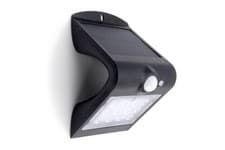 Image of Integral LED True Solar Outdoor Wall Light PIR IP65 220LM 1.5W 4000K (Black)
