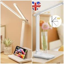 Image of Usb Led Reading Desk Lamp Single-head Foldable Table Night Light Dimmable Uk