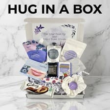 Image of Hug in a Box Gift for Her Letterbox Pamper Hamper Thinking of You Self Care