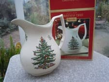 Image of Spode Christmas Tree Large Jug 1.4ltr NEW AND BOXED BNIB
