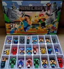 Image of New Advent Calendar Minecraft Celebrations Blind Box Surprise 24 Day Countdown