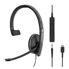 Image of Epos Sennheiser Adapt 135 Headset USB-A On Ear