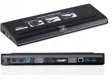 Image of USB 3.0 Docking Station with Power Adapter & Laptop Tips