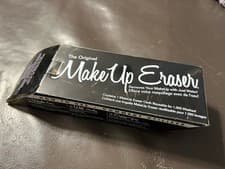 Image of MakeUp Eraser Chemical Free Makeup Removing Cleansing Cloth - Black, New In Box