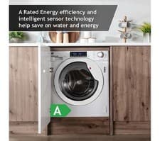 Image of Hoover HBWOS69TAME Integrated 9kg 1600 Spin Washing Machine - White#1577