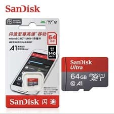 Image of SanDisk Ultra Micro SD 64GB Class 10 SDHC SDXC Memory Card