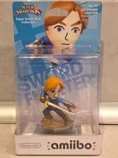 Image of Amiibo Figure Super Smash Bros Mii Sword Fighter New WiiU Switch No. 49