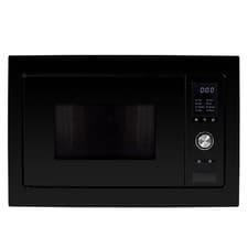 Image of electriQ 25L Built in Integrated Standard Solo Microwave in Black