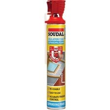 Image of Soudal Genius Gun Insulation / Insulating Expanding  Foam 750ml