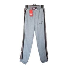 Image of Diesel Grey Taped Logo Joggers Sz Small BNWT Designer