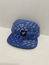 Image of United By Blue Impact Collection Hat  Blue Bandana Organic 5 Panel Strapback