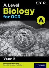 Image of A Level Biology for OCR A Year 2 by Jo Locke PAPERBACK 9780198357643
