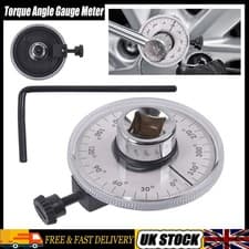 Image of 1/2" Drive Torque Angle Gauge 360° Adjustable Adapter Professional Measure Tool