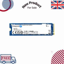 Image of Kingston NV2 1TB M.2 2280 NVMe PCIe 4.0 SSD (SNV2S/1000G) Gen4 - Wiped & Tested