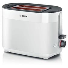 Image of Bosch TAT2M121GB MyMoment 2 Slice Compact Toaster - White