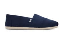 Image of  Toms Alpargata Canvas Shoes Navy Size UK 3 US 5 *REFSSS371