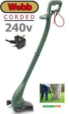 Image of new WEBB LT250 240v Corded Garden Electric Strimmer WEELT250 5055661901673 ZTS