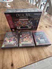 Image of Evercade Handheld Console Premium Pack Plus 3 Extra Carts New And Sealed