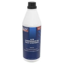 Image of Sealey FSO1S Compressor Oil Fully Synthetic 1L
