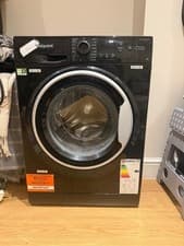 Image of Hotpoint NSWM 843C BS UK N 8kg Washing Machine Black (869991645790)