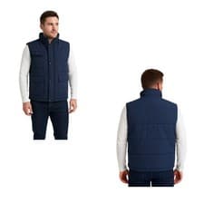 Image of Men’s Premium Padded Bodywarmer Gilet – Multi Pocket Workwear Waistcoat Jacket