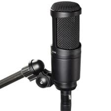 Image of Audio Technica AT-2020 Cardioid Condenser Microphone for Studio - AT2020 XLR