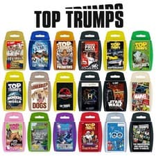Image of Top Trumps: Various Editions Fun Family Educational Travel Card Games