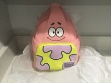 Image of Loungefly Patrick Star Mini Backpack Nickelodeon 20th Anniversary Spongebob New
