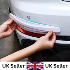 Image of 2Pcs Car Bumper Protector Strip Front Rear Anti-Scratch Strips Anti-Collision